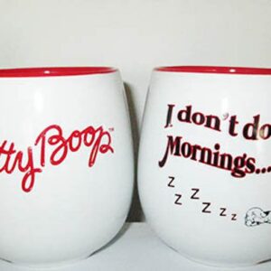 Midsouth Products Betty Boop Mug With Spoon I Don't Do Mornings