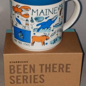 Starbucks Maine Coffee Mug Been There Series Across the Globe Collection