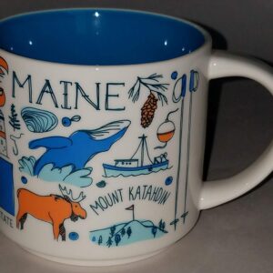 Starbucks Maine Coffee Mug Been There Series Across the Globe Collection