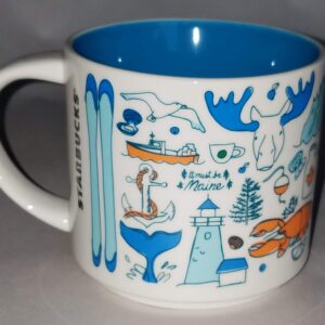 Starbucks Maine Coffee Mug Been There Series Across the Globe Collection