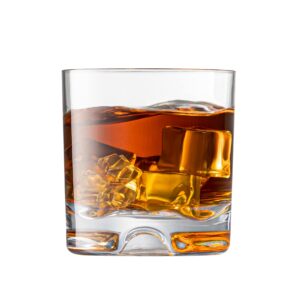 unbreakable plastic whiskey glasses (set of 4) 9 oz dishwasher safe, shatterproof tritan drinking glasses for whiskey, durable plastic wine glass, plastic rocks glass, bar glasses sets for home