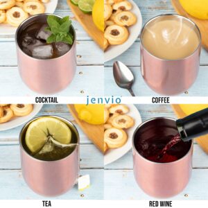 JENVIO Fireball Whiskey Gifts | This is Probably Fireball | Cinnamon Red Coffee/Liquor Stainless Steel Tumbler Mug with Lid and 2 Straws for Men or Women Wine Glass Valentine's Day (12 Ounce)