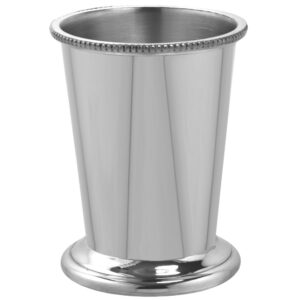 English Pewter Company 10oz Beaded Fine Quality Pewter Mint Julep Cup [BAR201]