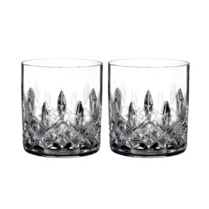 waterford connoisseur lismore straight tumbler, set of 2