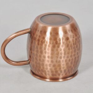 Copper Barrel Mug for Moscow Mules - 16 oz - 100% Pure Copper Mug by Alchemade - Includes FREE E-Recipe book