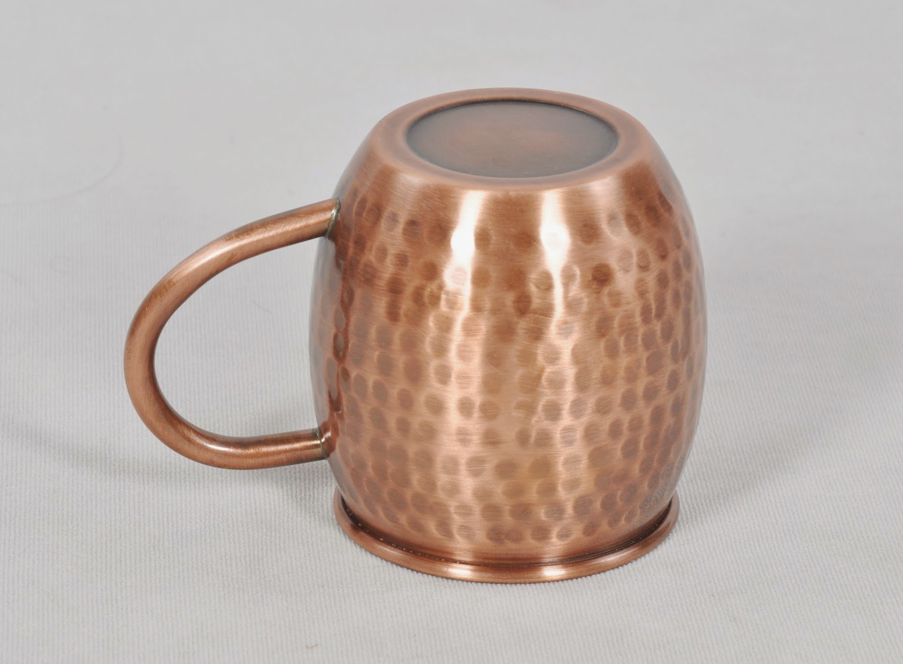 Copper Barrel Mug for Moscow Mules - 16 oz - 100% Pure Copper Mug by Alchemade - Includes FREE E-Recipe book