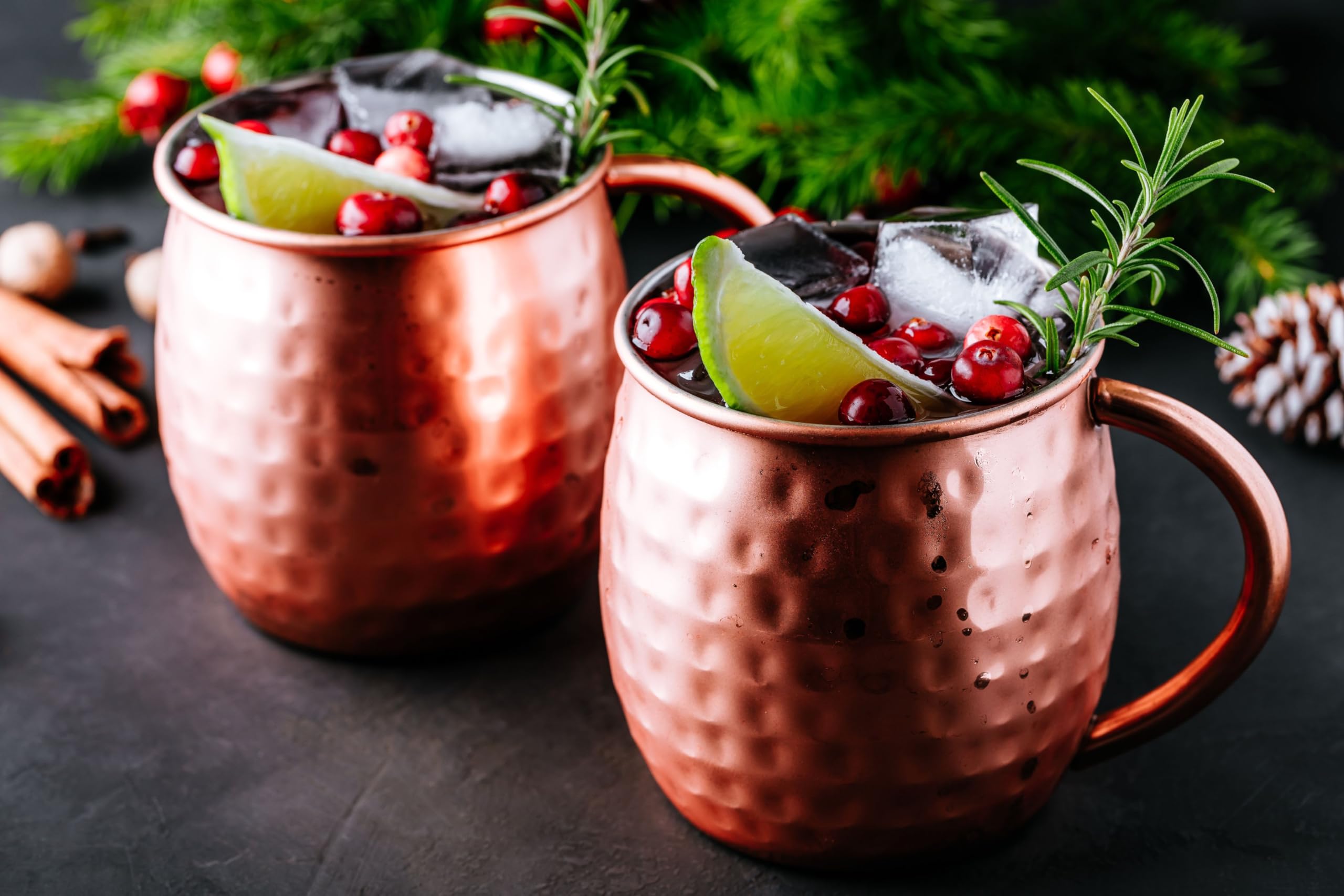 Copper Barrel Mug for Moscow Mules - 16 oz - 100% Pure Copper Mug by Alchemade - Includes FREE E-Recipe book