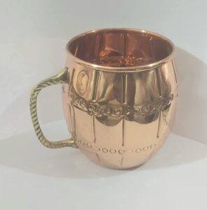parijat handicraft copper moscow mule mugs with capacity- 16 oz