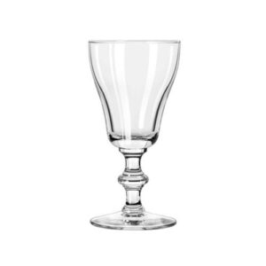 set of 4, libbey 8054 6 oz. georgian irish coffee glass w/signature party picks