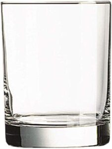 arc cardinal arcoprime straight sided double old fashioned glasss, 14 ounce, set of 12,clear,q2538