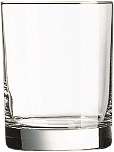 Arc Cardinal ArcoPrime Straight Sided Double Old Fashioned Glasss, 14 Ounce, Set of 12,Clear,Q2538