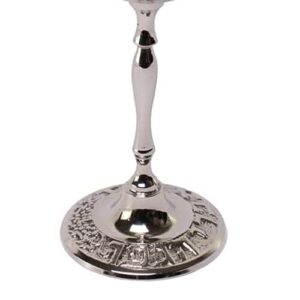 Alchemade 6 Ounce Silver Nickel Kiddush Cup - Goblet, Chalice, Wine Glass - To Use For Religious Holidays, Special Occasions, Events, And Celebrations