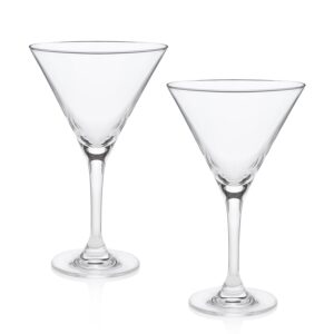 history company london bar world’s best martini glass 2-piece set (gift box collection)