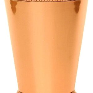 PARIJAT HANDICRAFT Mint Julep Cup Pure Copper Moscow Mule Mint Julep Cup beautifully handcrafted Capacity 12 Ounce