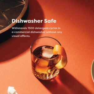 TOSSWARE RESERVE 12oz Old Fashioned SET OF 8, Premium Quality, Tritan Dishwasher Safe & Heat Resistant Unbreakable Plastic Whiskey Glasses