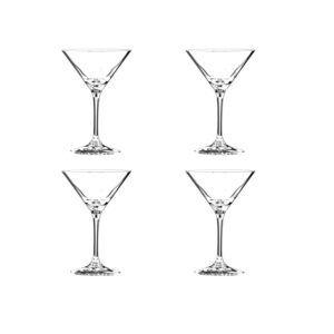 riedel vinum crystal martini glass, set of 4