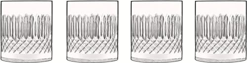 Luigi Bormioli Diamonte 12.75 oz. Double Old Fashion Glass, Set of 4 12769/01