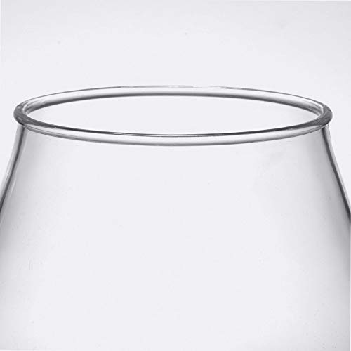 G.E.T. BRA-2-PC-CL-EC 16 oz. Plastic Brandy Glasses, Break Resistant Dishwasher Safe Polycarbonate (Pack of 4), Medium