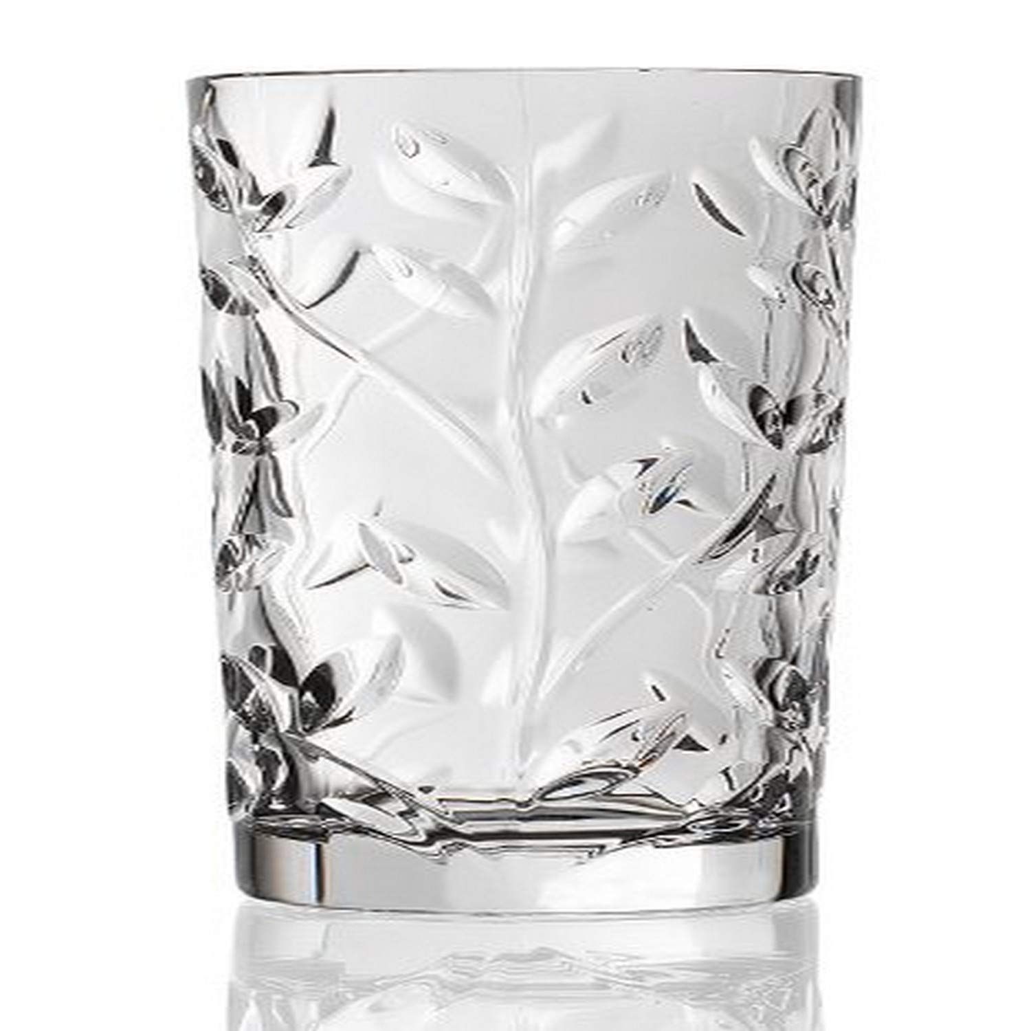 Lorenzo Rcr Crystal Laurus Highball Glass, Set of 6 , 12 ounce