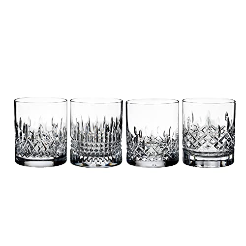 Waterford Crystal Short Stories Lismore Evolution Double Old Fashioned, Set of 4