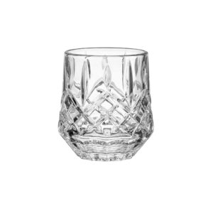 Mikasa Wesley Double Old Fashioned Whiskey Glasses, Set Of 4, 11 Ounce, Clear