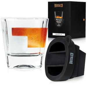 whiskey wedge glass set | old fashioned whisky | best accessories & gifts for drinking bourbon and scotch | perfect whisky gifts for men (step)
