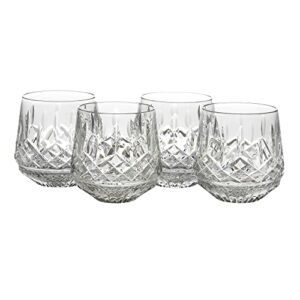 waterford crystal lismore 9oz old fashioned glasses, set of 4