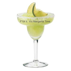 Personalized Margarita Glass Set of 2, 12 oz