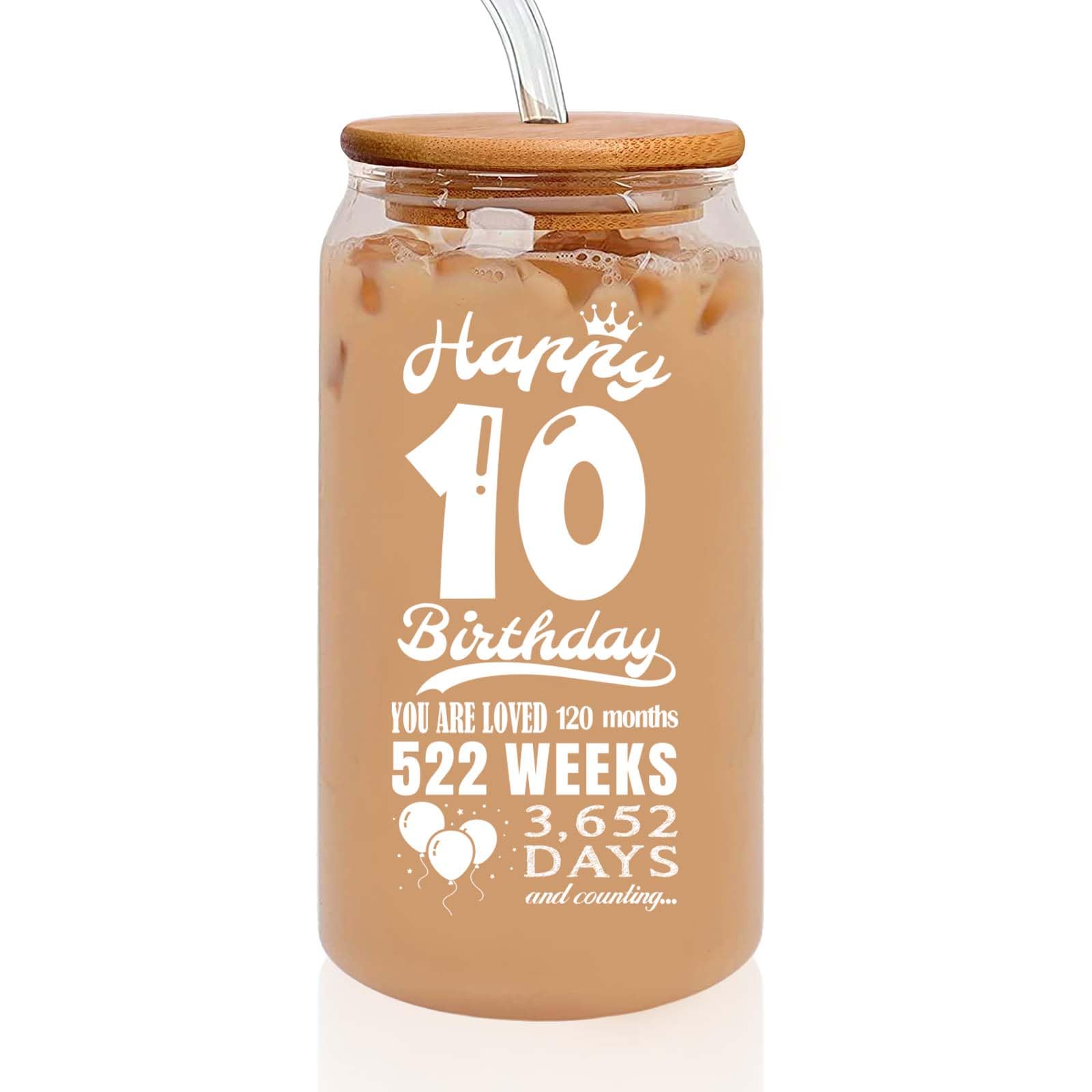 18th Birthday Decorations for Girls Boys - 2005 18th Birthday Gifts for Girls - Gifts for 18 Year Old Girl - Birthday Gifts for Girls Boys Daughter Son Sister - 16 Oz Coffee Can Drinking Glass Cup