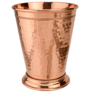 prince of scots hammered copper 12 ounce mint julep cup ~ gift boxed