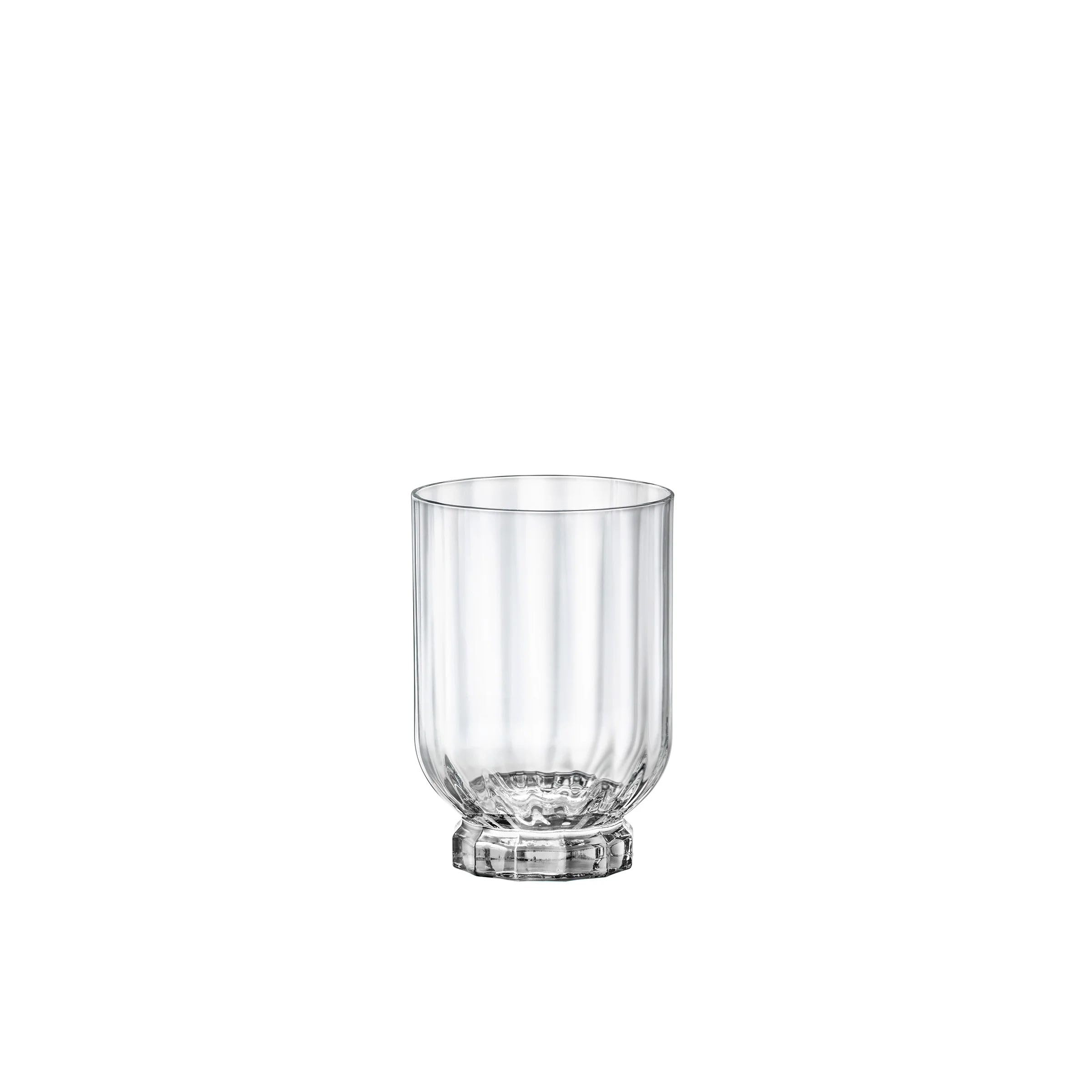 Bormioli Rocco Florian 12.6 oz. Double Old Fashioned DOF Glasses, Clear, Set of 4