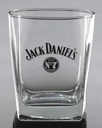 Jack Daniel's Double Old Fashioned Glass DOF Set of 4