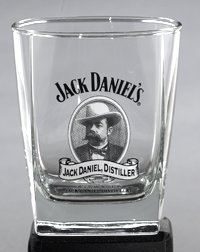 Jack Daniel's Double Old Fashioned Glass DOF Set of 4