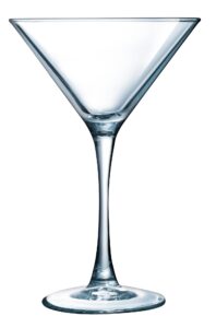 luminarc arc international atlas martini glass (set of 4), 7.5 oz, clear
