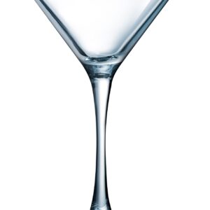 Luminarc ARC International Atlas Martini Glass (Set of 4), 7.5 oz, Clear