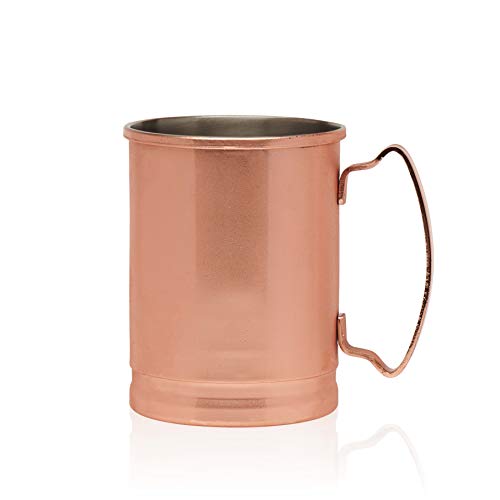 Libbey Moscow Mule Copper Mugs, 14-ounce, Set of 4