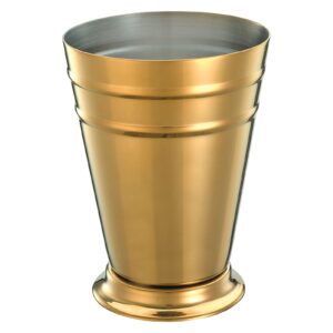 barfly deluxe julep cup 13.5oz gold plated