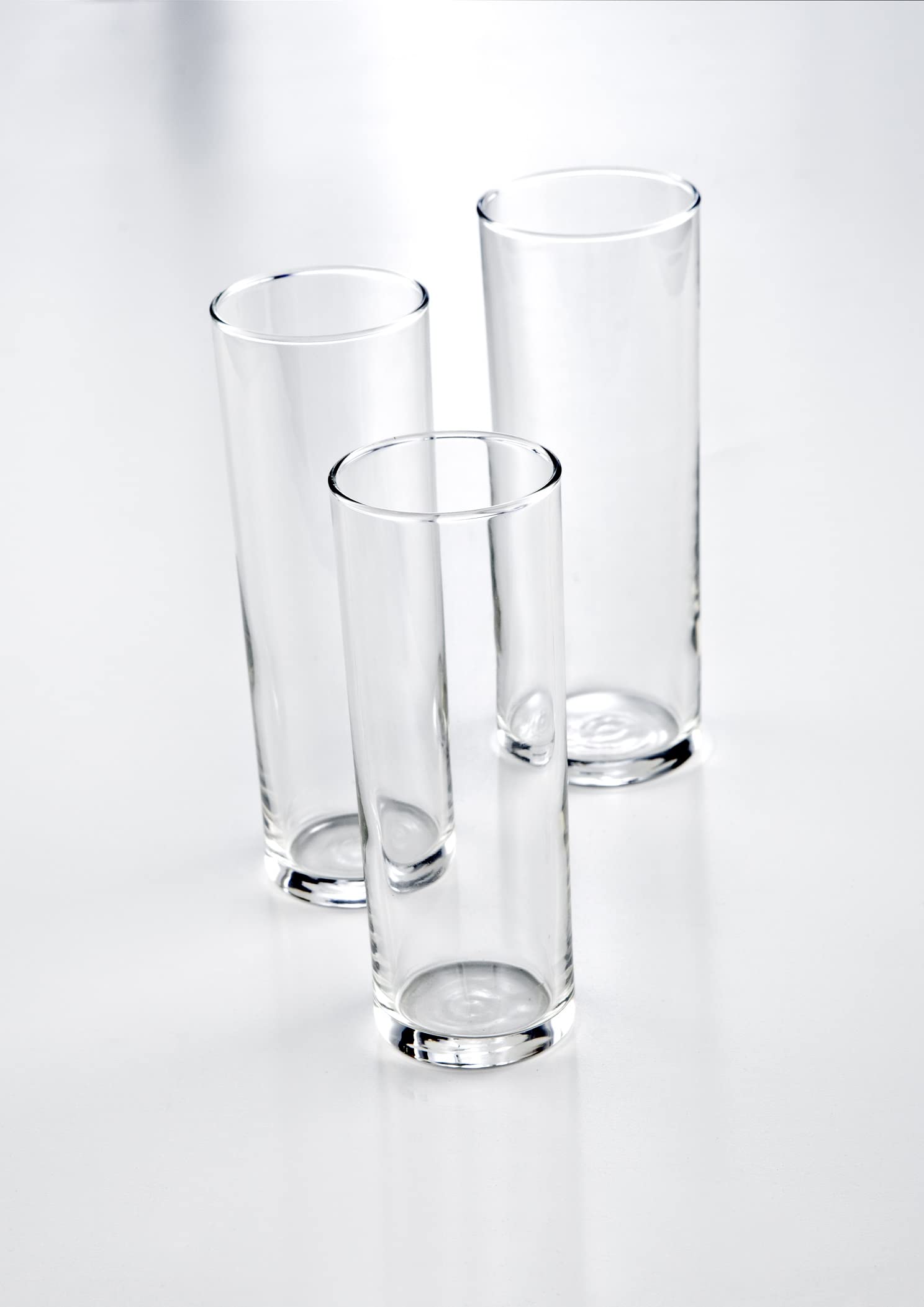 HISTORY COMPANY New Yorker “Skyscraper” Tallest Highball Cocktail Glass 2-Piece Set, Specific Glassware for Tall Drinks and Coolers (Gift Box Collection)