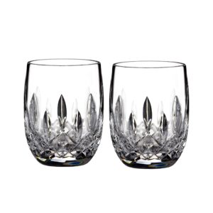 waterford connoisseur lismore tumbler rounded, set of 2