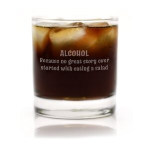 Personalized Cocktail Glass Engraved with Your Custom Text