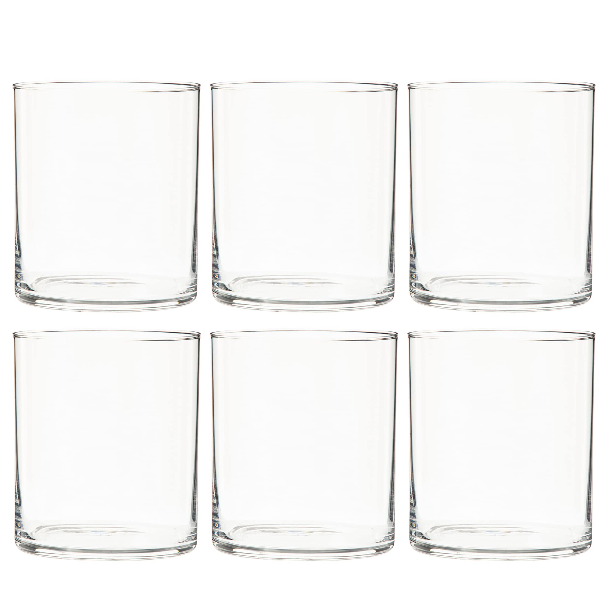 東洋佐々木ガラス Toyo Sasaki Glass P-33103HS-JAN Whiskey Glass, Rock Glass, Silk Line, 10.1 fl oz (310 ml), Set of 6, On the Rock, Shatter-Resistant, Cup, Made in Japan, Dishwasher Safe