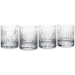 reed & barton soho dof glasses, set of 4