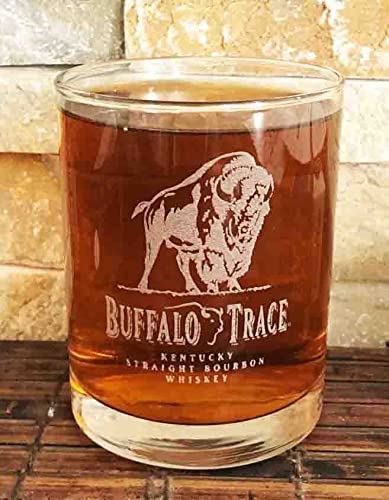 BUFFALO TRACE Collectible Whiskey Glass 8 Oz