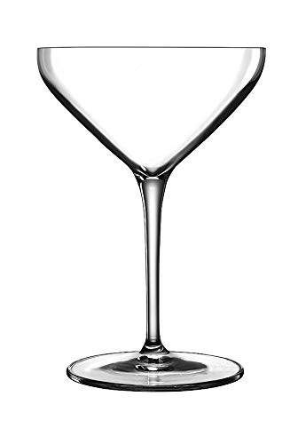Luigi Bormioli Atelier 10 oz Cocktail Glasses (Set of 6), Clear, 6 Count (Pack of 1)