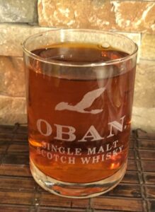 oban whiskey glass 8 oz