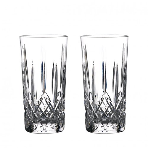 Waterford Crystal Gin Journeys Lismore Highball Set of 2, 15 oz