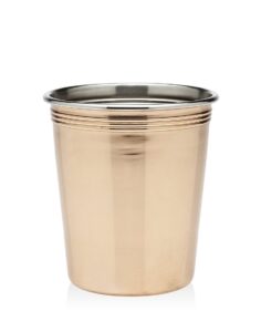 godinger plain mint julep cup, copper