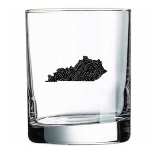 buy socks you all kentucky shape whiskey rocks glass