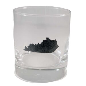 BUY SOCKS YOU ALL Kentucky Shape Whiskey Rocks Glass