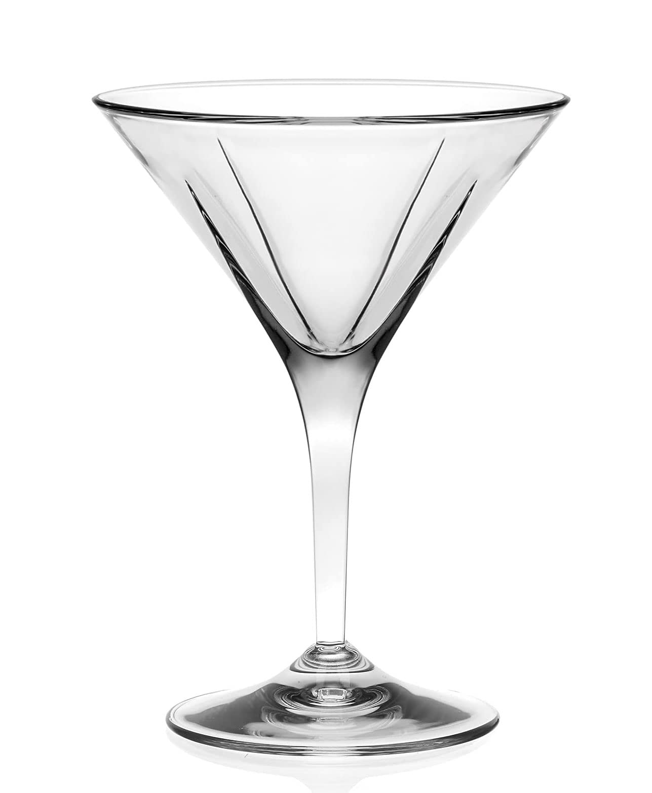 Barski Martini - Glasses - Classic Clear - Set of 6 - Stemmed Made in Europe - 5 oz.